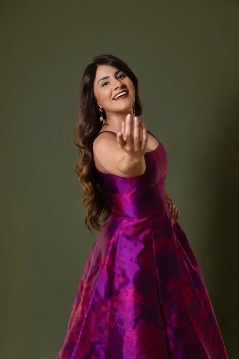 Genesis Moreno (3) Génesis Moreno, soprano venezolana de bel canto durante su entrevista en España