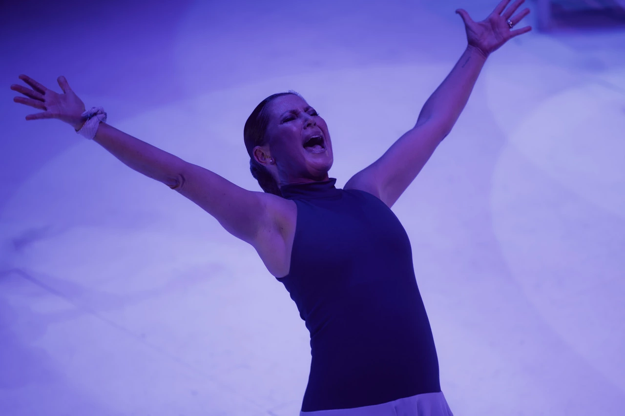 Espectáculo Infinita de Sara Baras en el Teatro Cervantes de Málaga