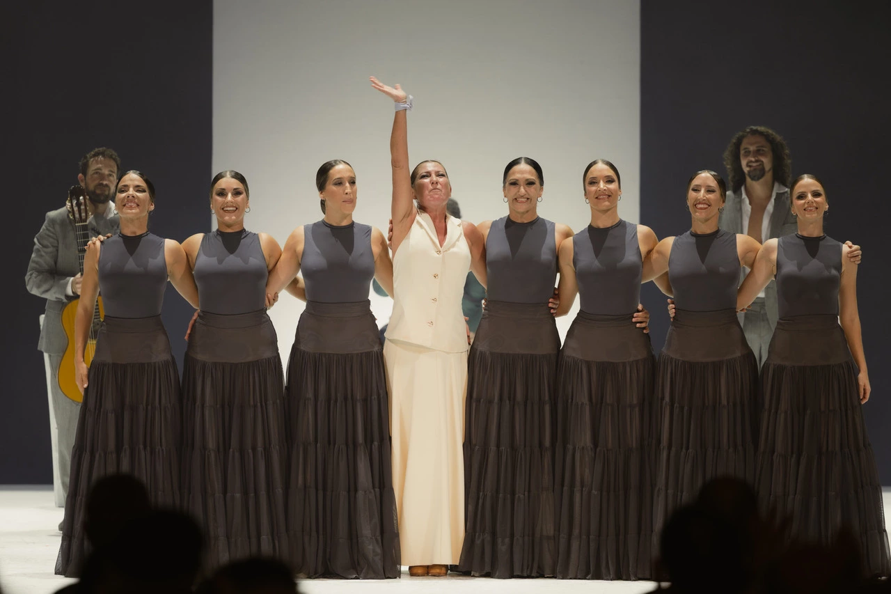 Espectáculo Infinita de Sara Baras en el Teatro Cervantes de Málaga