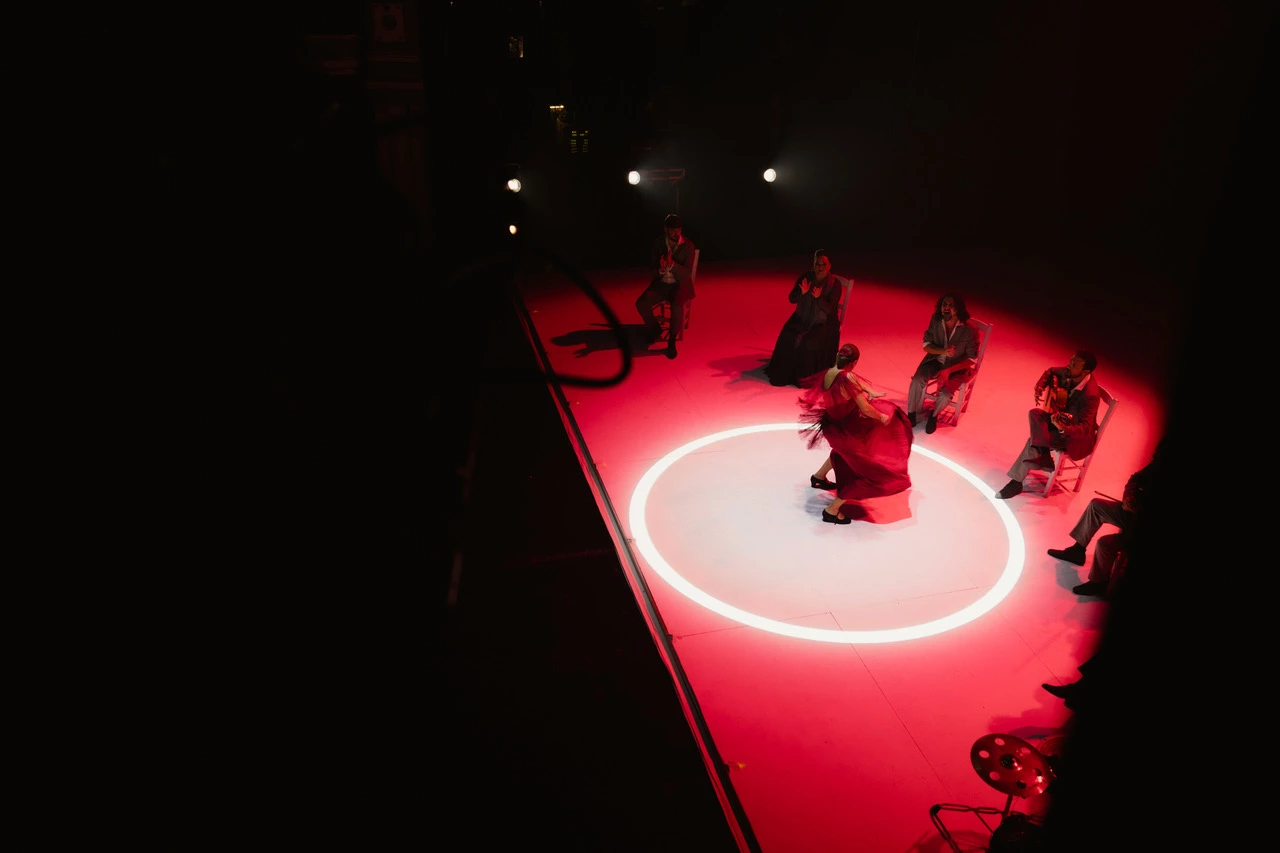 Espectáculo Infinita de Sara Baras en el Teatro Cervantes de Málaga