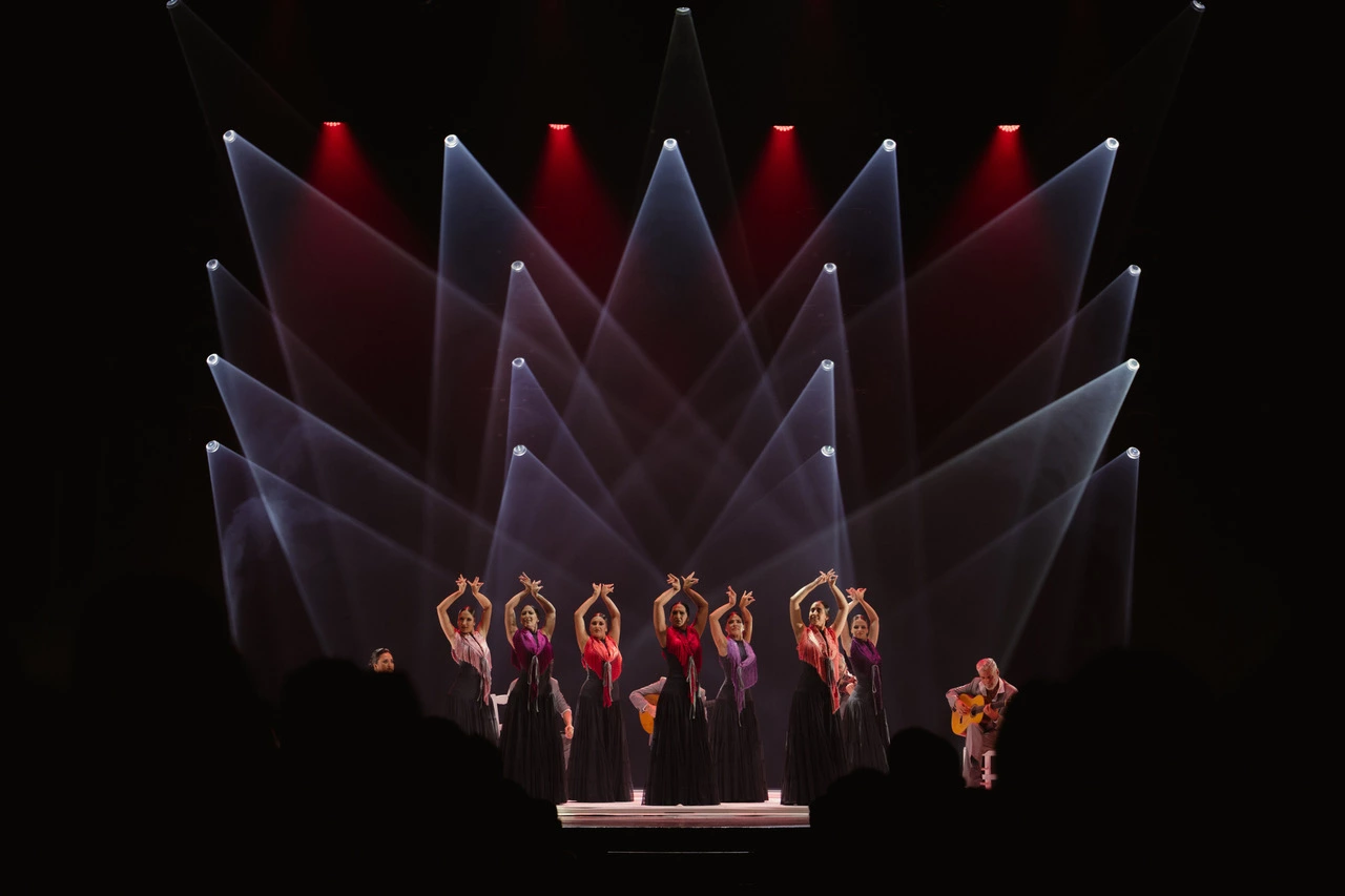 Espectáculo Infinita de Sara Baras en el Teatro Cervantes de Málaga